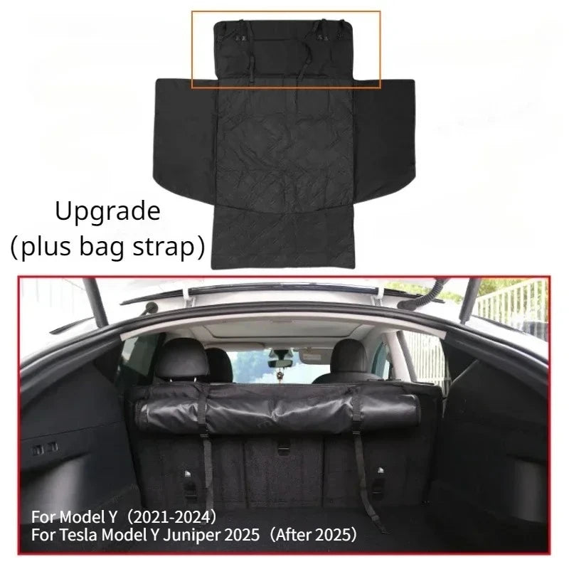 For Tesla Model Y Juniper 2025 Car Trunk Mats Rear Trunk Pet Mat Outdoor Travel Picnic Mat Cat and Dog Urine Mat Car Accessories